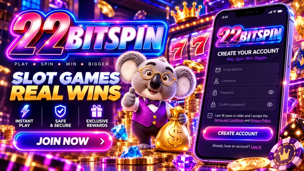 22bitspin login