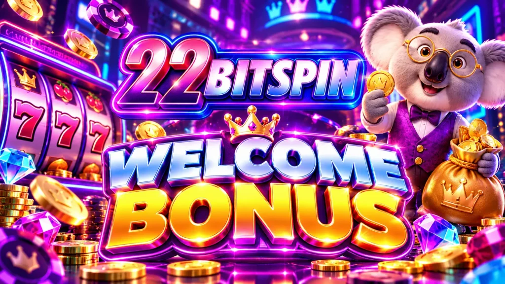 22bitspin welcome bonus